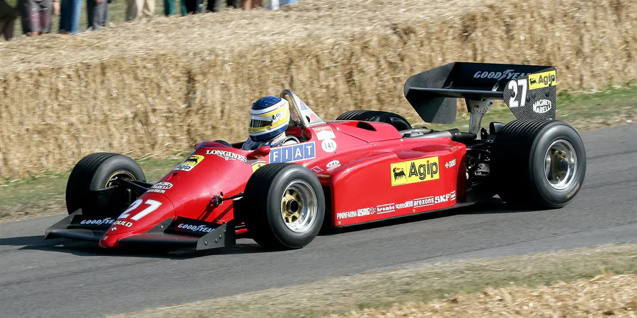 008 | 2009 | Goodwood | Festival Of Speed | Ferrari 126C4 | © carsten riede fotografie