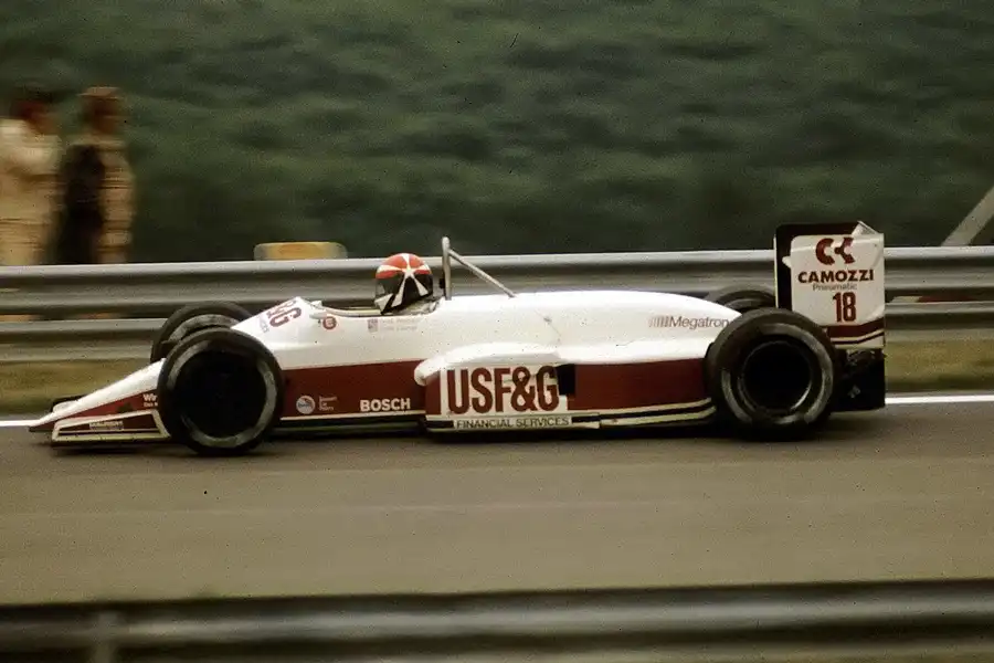003 | 1987 | Budapest | Arrows-Megatron A10 | Eddie Cheever | © carsten riede fotografie