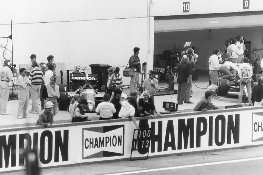 006 | 1987 | Budapest | Benetton-Ford Cosworth B187 | © carsten riede fotografie