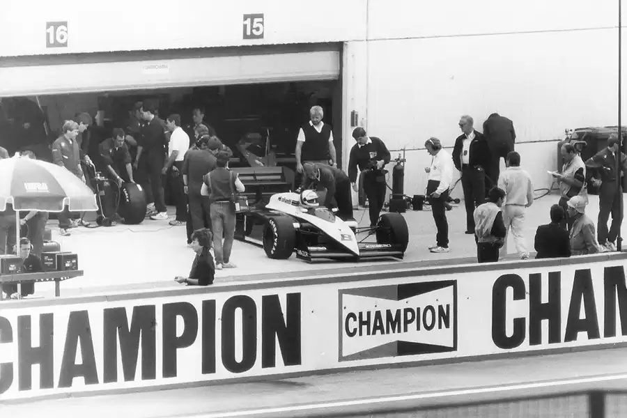 010 | 1987 | Budapest | Brabham-BMW BT56 | Andrea De Cesaris | © carsten riede fotografie