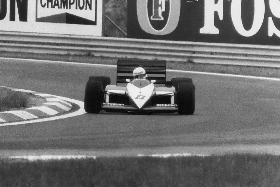 012 | 1987 | Budapest | Brabham-BMW BT56 | Andrea De Cesaris | © carsten riede fotografie