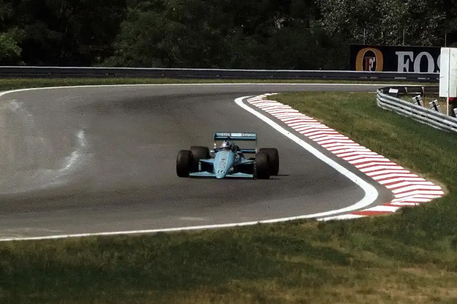 025 | 1987 | Budapest | March-Ford Cosworth 871 | Ivan Capelli | © carsten riede fotografie