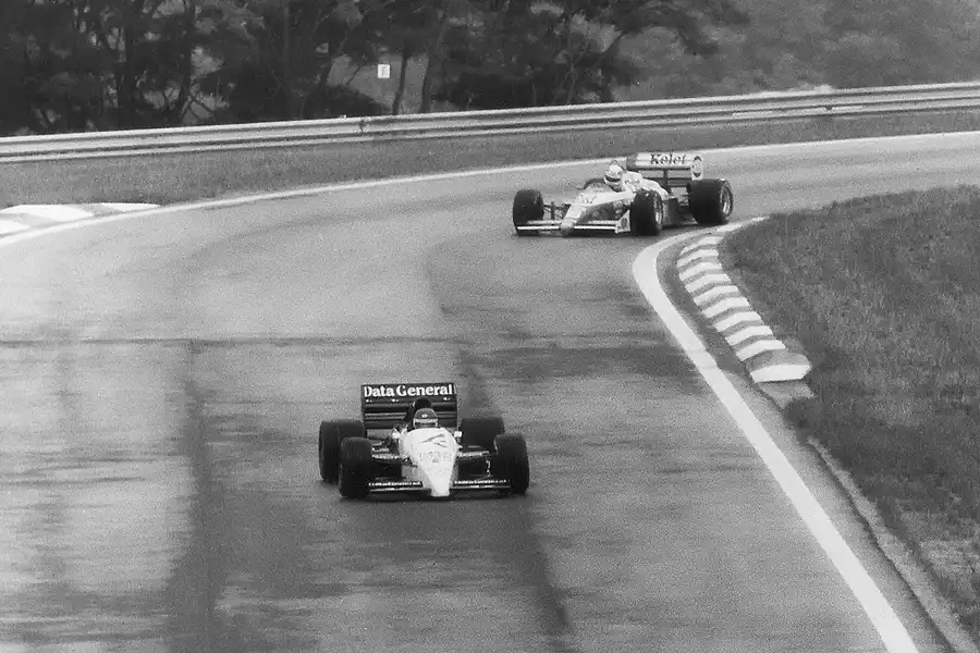 037 | 1987 | Budapest | Tyrrell-Ford Cosworth 016 | Philippe Streiff | © carsten riede fotografie
