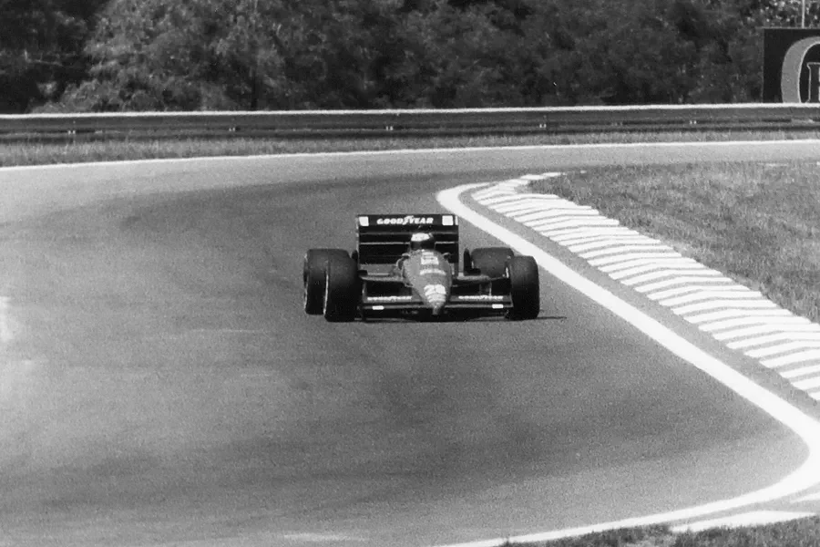015 | 1987 | Budapest | Ferrari F1/87 | Gerhard Berger | © carsten riede fotografie