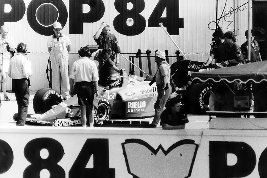 018 | 1988 | Budapest | Benetton-Ford Cosworth B188 | Alessandro Nannini | © carsten riede fotografie