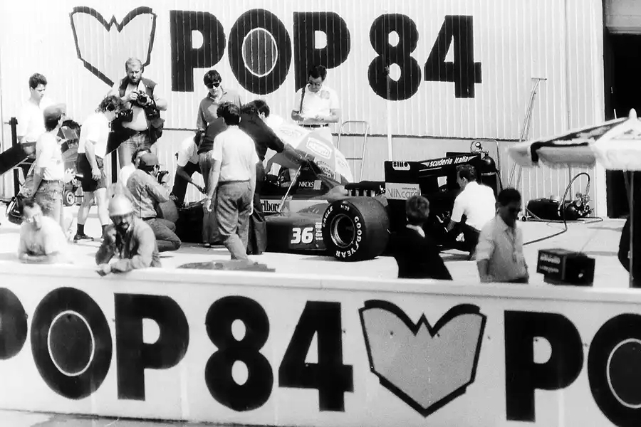 021 | 1988 | Budapest | BMS Dallara-Ford Cosworth 188 | Alex Caffi | © carsten riede fotografie