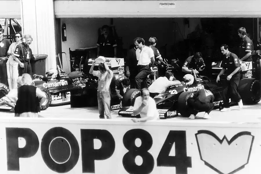 085 | 1988 | Budapest | Minardi-Ford Cosworth M188 | Pierluigi Martini | © carsten riede fotografie
