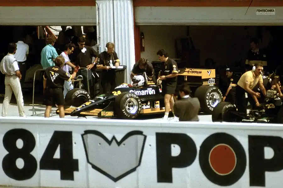 088 | 1988 | Budapest | Minardi-Ford Cosworth M188 | Luis Perez-Sala | © carsten riede fotografie