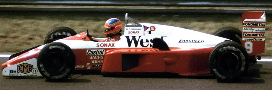 102 | 1988 | Budapest | Zakspeed 881 | Piercarlo Ghinzani | © carsten riede fotografie