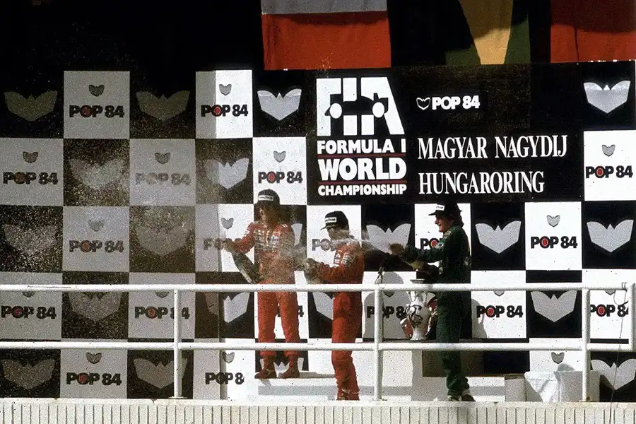 104 | 1988 | Budapest | Alain Prost + Senna A + Thierry Boutsen | © carsten riede fotografie