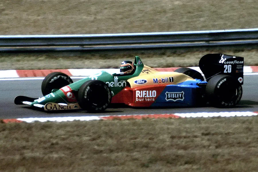 015 | 1988 | Budapest | Benetton-Ford Cosworth B188 | Thierry Boutsen | © carsten riede fotografie