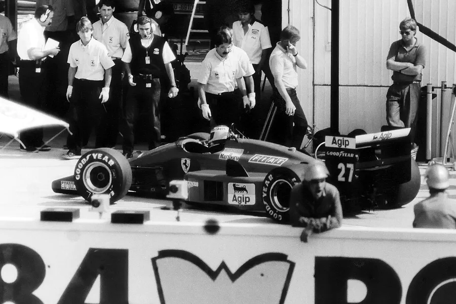 039 | 1988 | Budapest | Ferrari F1/87/88C | Michele Alboreto | © carsten riede fotografie