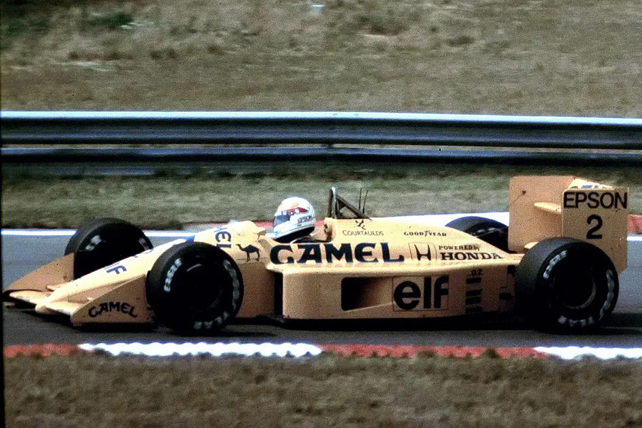 059 | 1988 | Budapest | Lotus-Honda 100T | Satoru Nakajima | © carsten riede fotografie