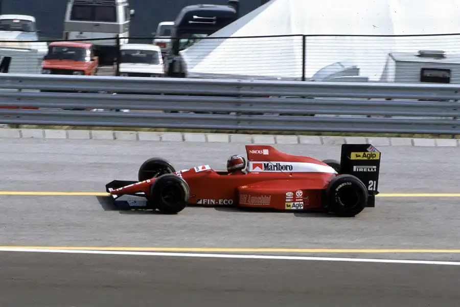 023 | 1989 | Budapest | BMS Dallara-Ford Cosworth 189 | Alex Caffi | © carsten riede fotografie