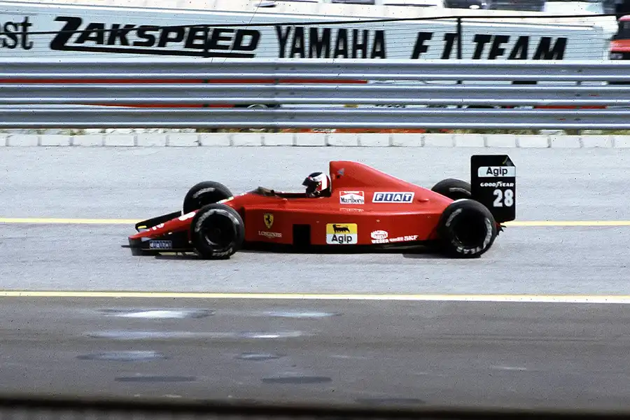 030 | 1989 | Budapest | Ferrari 640 | Gerhard Berger | © carsten riede fotografie
