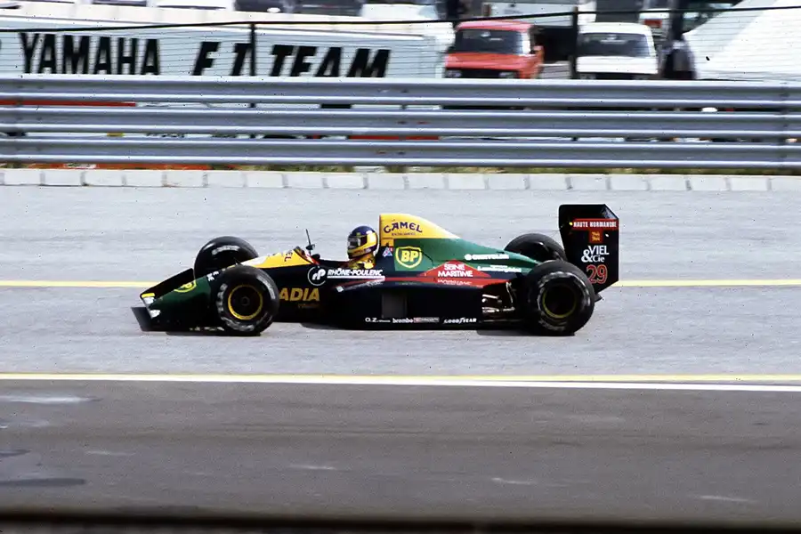 034 | 1989 | Budapest | Lola-Lamborghini LC89 | Michele Alboreto | © carsten riede fotografie