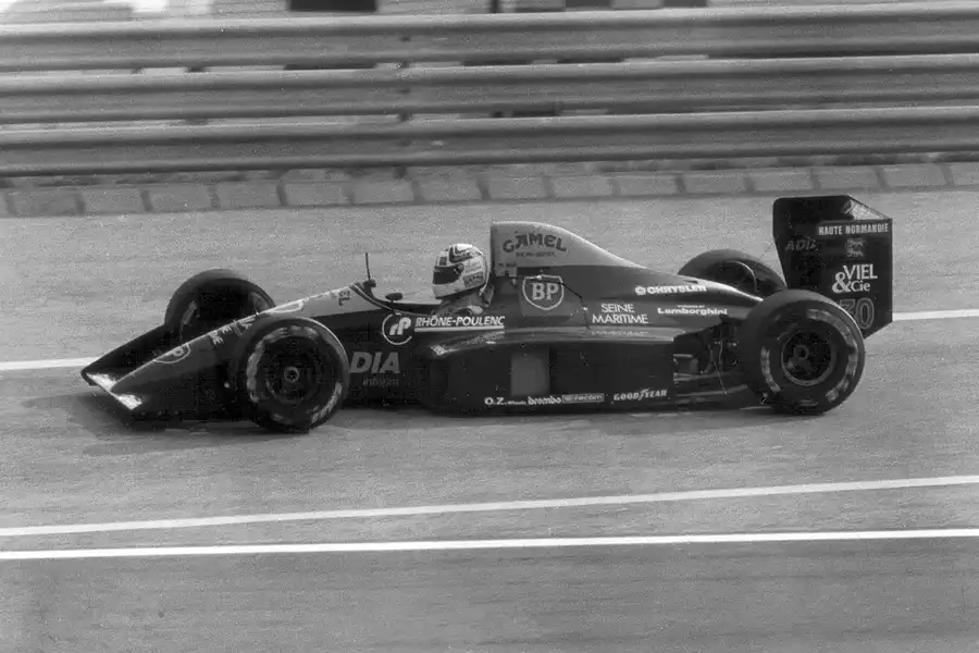 035 | 1989 | Budapest | Lola-Lamborghini LC89 | Philippe Alliot | © carsten riede fotografie