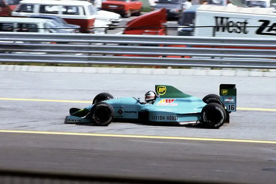 038 | 1989 | Budapest | March-Judd CG891 | Ivan Capelli | © carsten riede fotografie