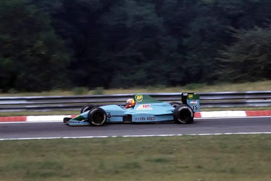 039 | 1989 | Budapest | March-Judd CG891 | Mauricio Gugelmin | © carsten riede fotografie