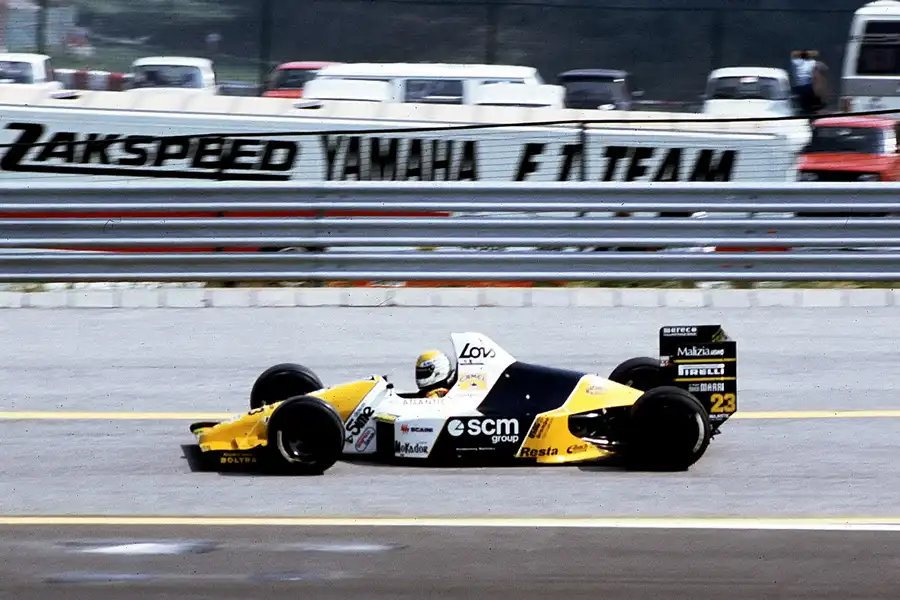 045 | 1989 | Budapest | Minardi-Ford Cosworth M189 | Pierluigi Martini | © carsten riede fotografie