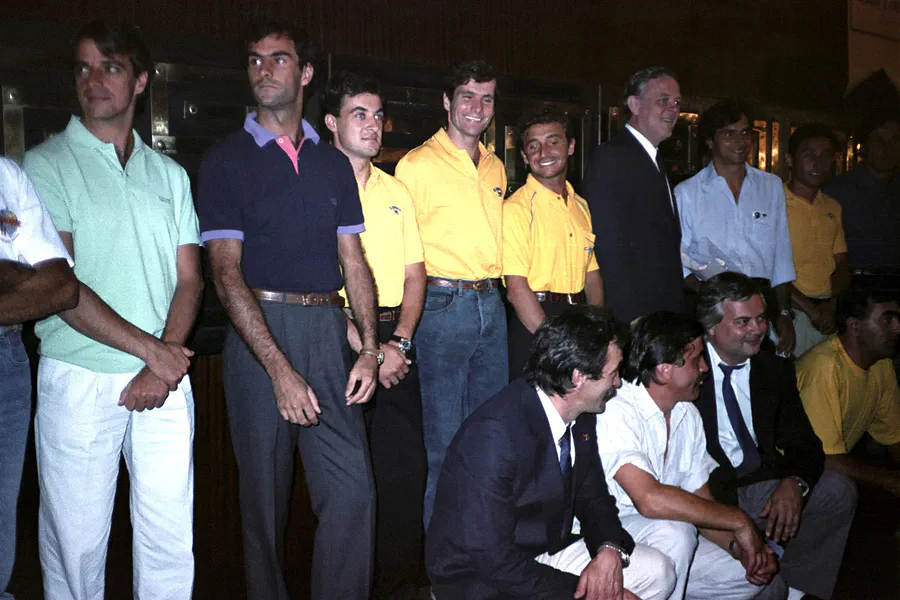 006 | 1989 | Budapest | Alessandro Nannini + Emanuele Pirro + Jean Alesi + Luis Perez-Sala + Pierluigi Martini + Nelson Piquet | © carsten riede fotografie