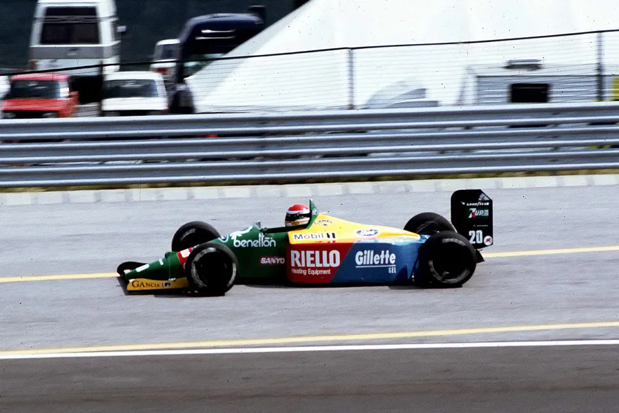 022 | 1989 | Budapest | Benetton-Ford Cosworth B189 | Emanuele Pirro | © carsten riede fotografie