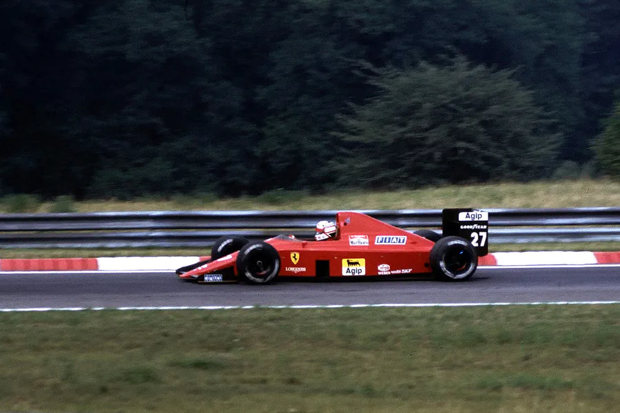 031 | 1989 | Budapest | Ferrari 640 | Nigel Mansell | © carsten riede fotografie