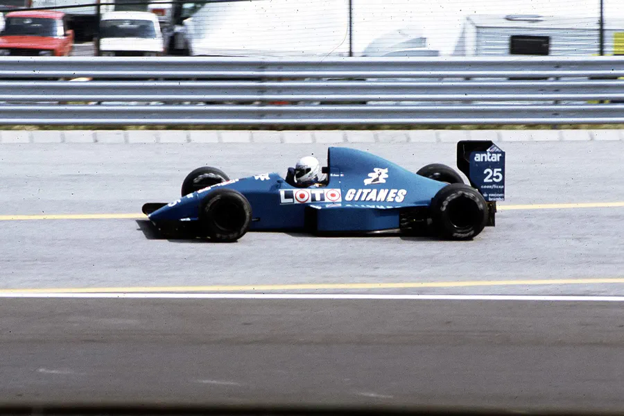 032 | 1989 | Budapest | Ligier-Ford Cosworth JS33 | Rene Arnoux | © carsten riede fotografie