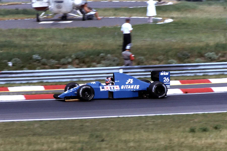 033 | 1989 | Budapest | Ligier-Ford Cosworth JS33 | Olivier Grouillard | © carsten riede fotografie