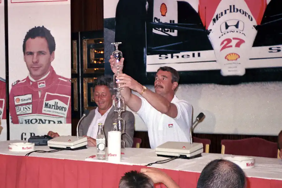 006 | 1990 | Budapest | Nigel Mansell | © carsten riede fotografie