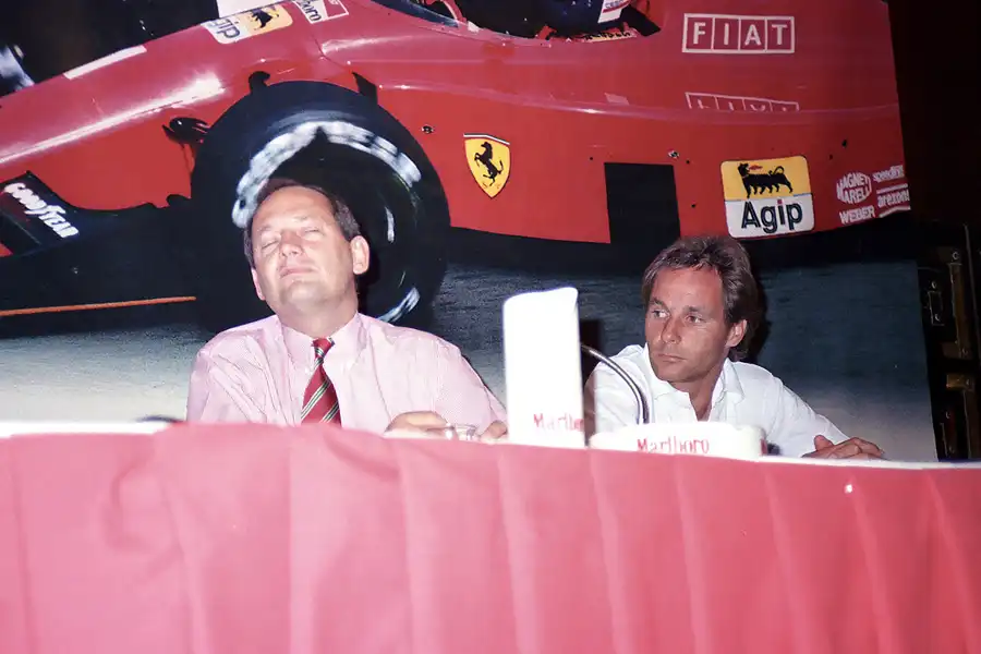011 | 1990 | Budapest | Ron Dennis + Gerhard Berger | © carsten riede fotografie