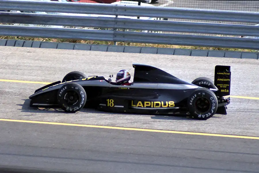 015 | 1990 | Budapest | AGS-Ford Cosworth JH25 | Yannick Dalmas | © carsten riede fotografie