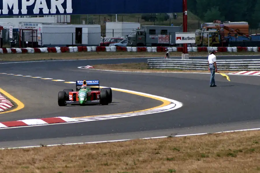 025 | 1990 | Budapest | Benetton-Ford Cosworth B190 | Nelson Piquet | © carsten riede fotografie