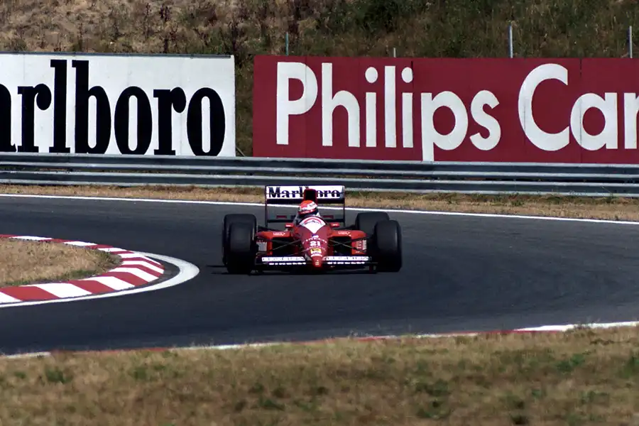 028 | 1990 | Budapest | BMS Dallara-Ford Cosworth 190 | Emanuele Pirro | © carsten riede fotografie