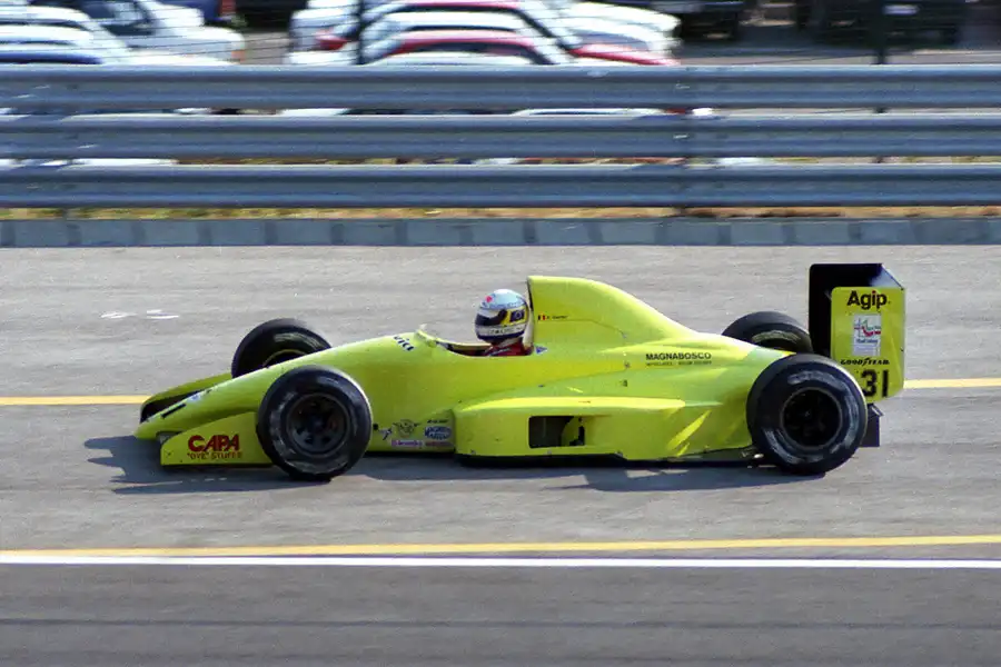 034 | 1990 | Budapest | Coloni-Ford Cosworth C3C | Bertrand Gachot | © carsten riede fotografie