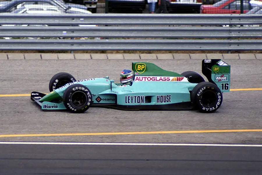 040 | 1990 | Budapest | Leyton House-Judd CG901 | Ivan Capelli | © carsten riede fotografie