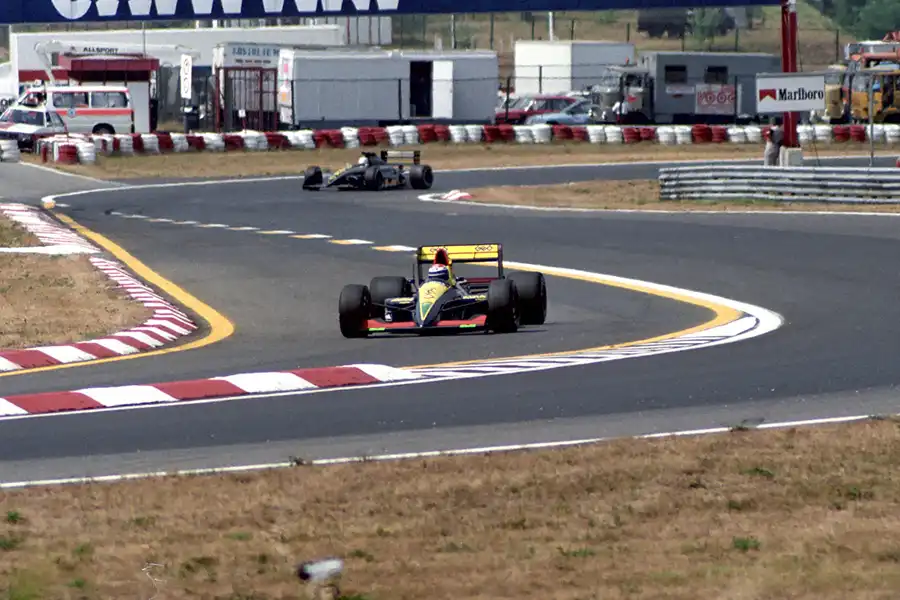050 | 1990 | Budapest | Lola-Lamborghini L90 | Eric Bernard | © carsten riede fotografie