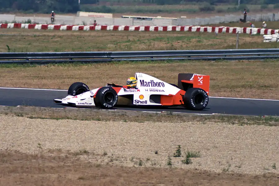 060 | 1990 | Budapest | McLaren-Honda MP4/5B | Ayrton Senna | © carsten riede fotografie