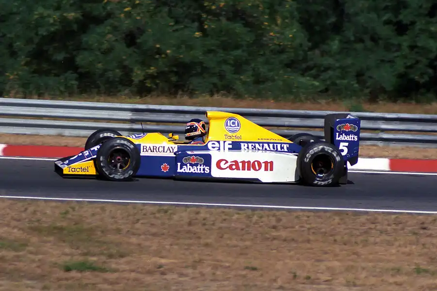 072 | 1990 | Budapest | Williams-Renault FW13B | Thierry Boutsen | © carsten riede fotografie