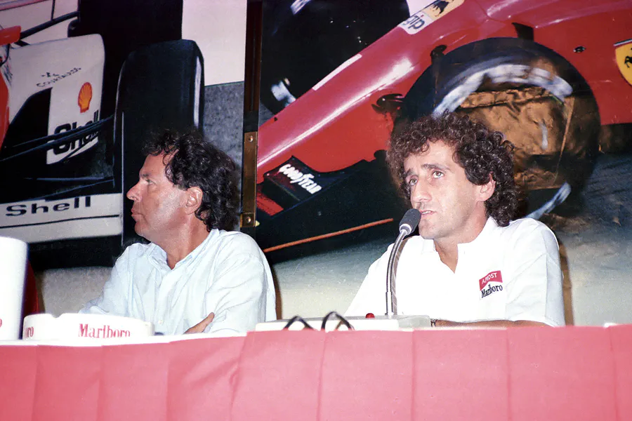 003 | 1990 | Budapest | Cesare Fiorio + Alain Prost | © carsten riede fotografie
