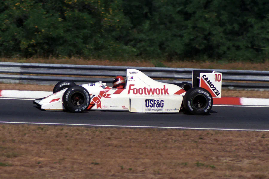 019 | 1990 | Budapest | Arrows-Ford Cosworth A11B | Alex Caffi | © carsten riede fotografie