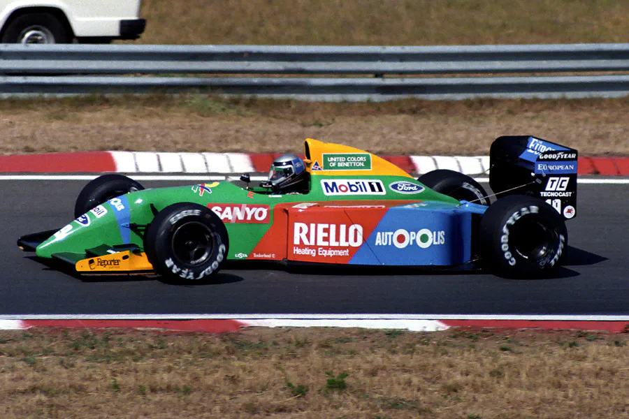 023 | 1990 | Budapest | Benetton-Ford Cosworth B190 | Alessandro Nannini | © carsten riede fotografie