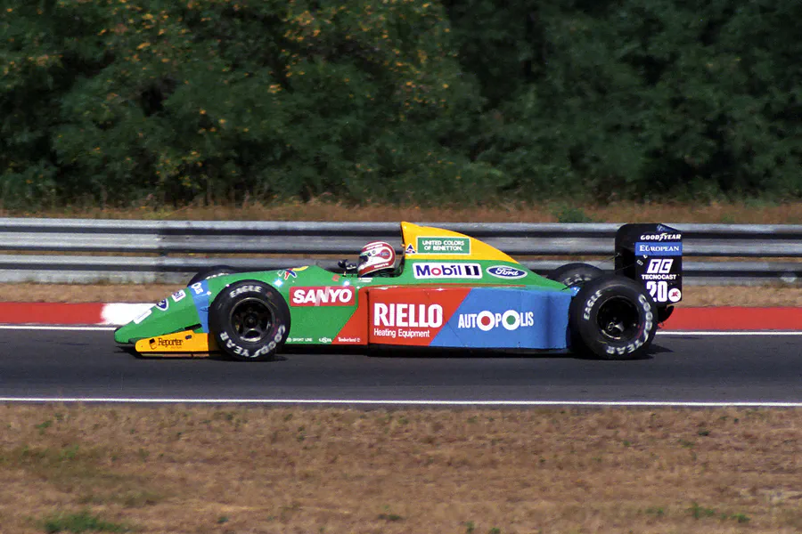 024 | 1990 | Budapest | Benetton-Ford Cosworth B190 | Nelson Piquet | © carsten riede fotografie