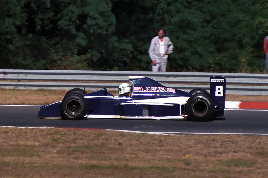 031 | 1990 | Budapest | Brabham-Judd BT59 | Stefano Modena | © carsten riede fotografie