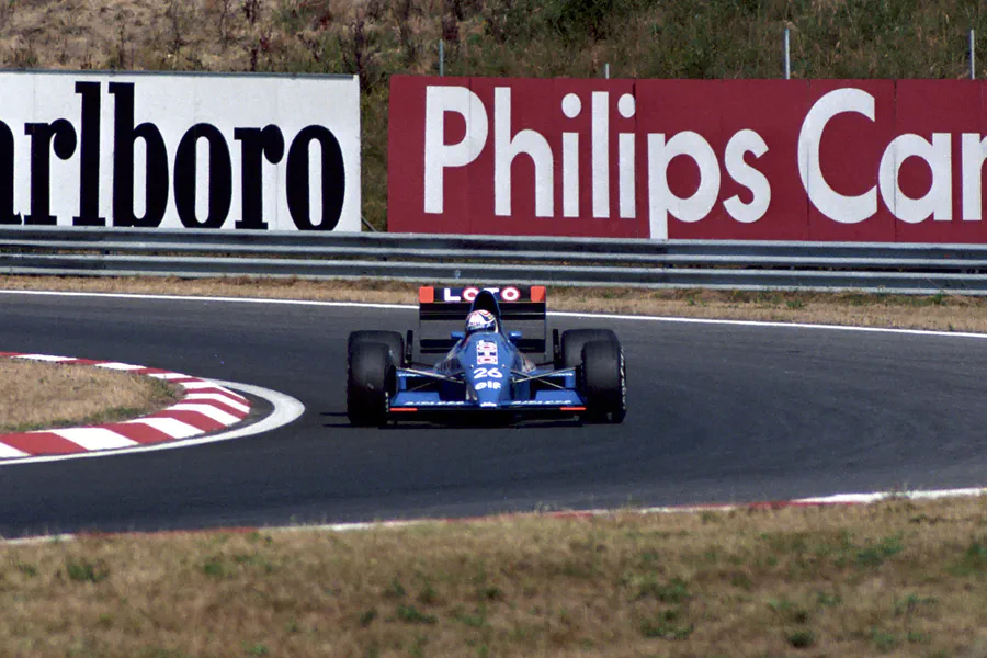 047 | 1990 | Budapest | Ligier-Ford Cosworth JS33B | Philippe Alliot | © carsten riede fotografie