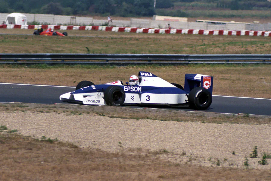 070 | 1990 | Budapest | Tyrrell-Ford Cosworth 019 | Satoru Nakajima | © carsten riede fotografie