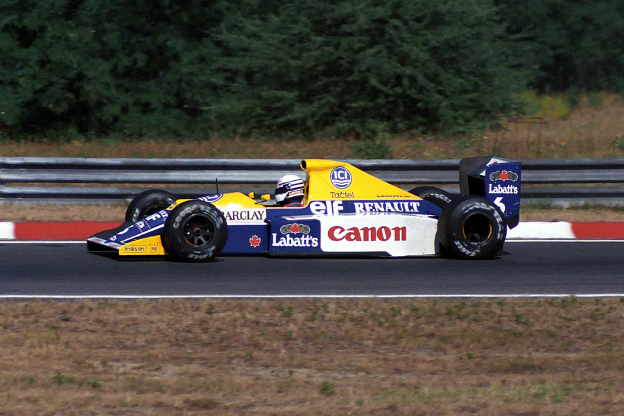 074 | 1990 | Budapest | Williams-Renault FW13B | Riccardo Patrese | © carsten riede fotografie