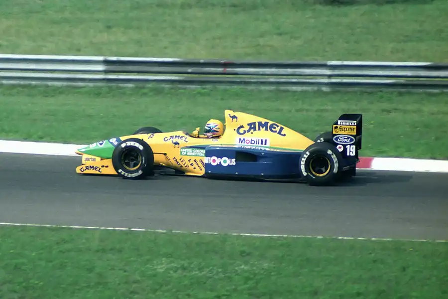 014 | 1991 | Budapest | Benetton-Ford Cosworth B191 | Roberto Moreno | © carsten riede fotografie
