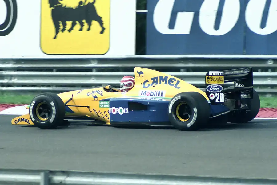 015 | 1991 | Budapest | Benetton-Ford Cosworth B191 | Nelson Piquet | © carsten riede fotografie