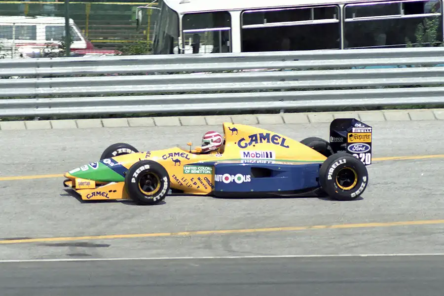017 | 1991 | Budapest | Benetton-Ford Cosworth B191 | Nelson Piquet | © carsten riede fotografie